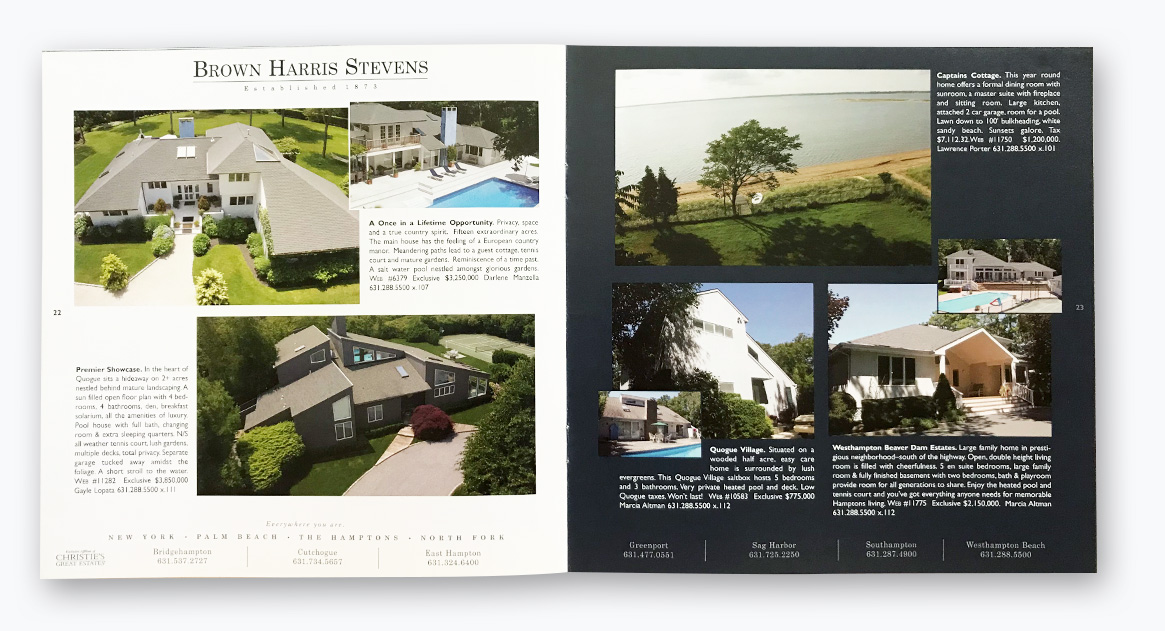 Listing Brochure Spread