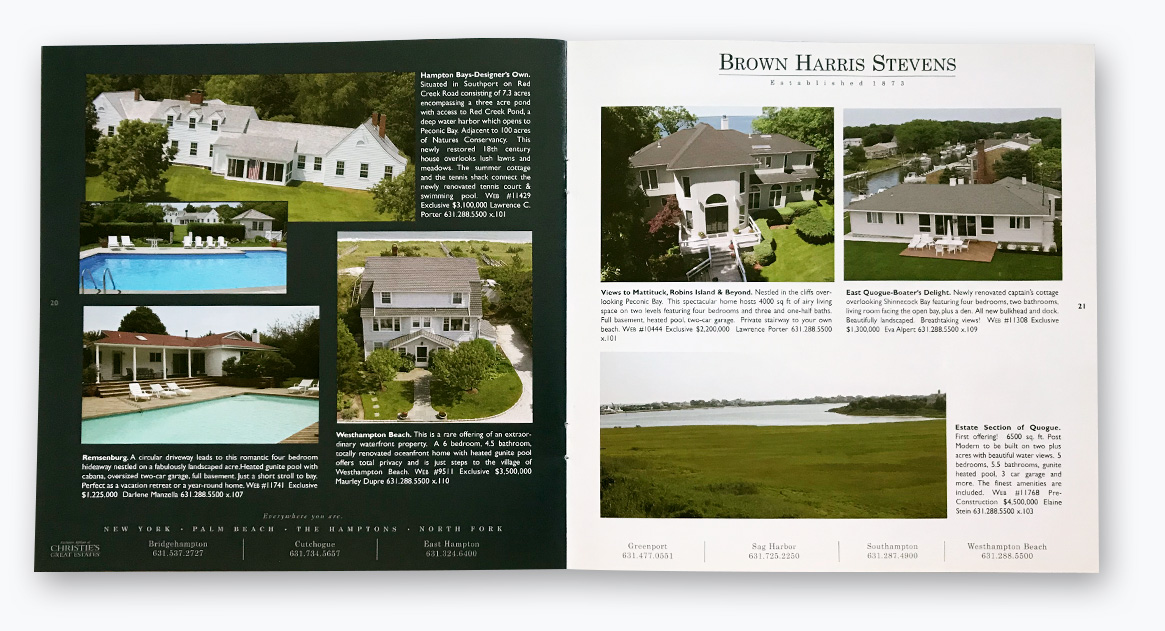 Listing Brochure Spread