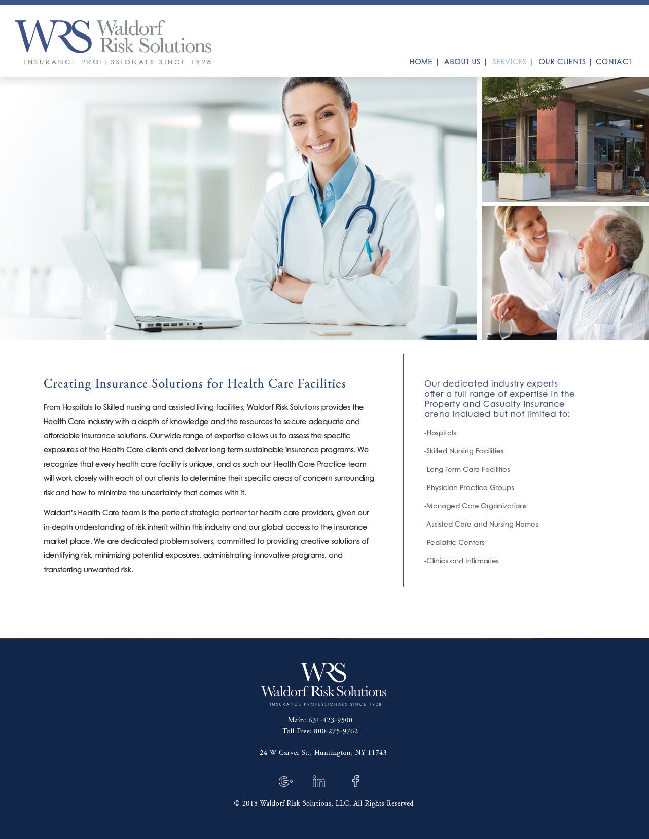WRS site healthcare